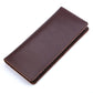 Genuine Leather Solid Color Wallet for Men and Women Urban Style - Teleplus genuine leather
