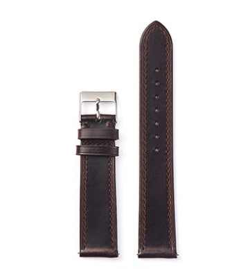 Genuine Leather Strap Men’s Retro Oil Wax - Genuine Leather Strap Men’s Retro Oil Wax Watch Band