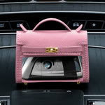 Genuine Leather Transparent Handbag for Women Internet Celebrity Style - Teleplus internet celebrity transparent handbag
