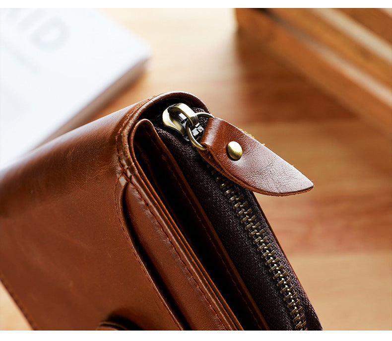 Genuine Leather Wallet for Daily Use in Black or Brown US and CHF - So Nice It’s Giving Your Pants a Raise united