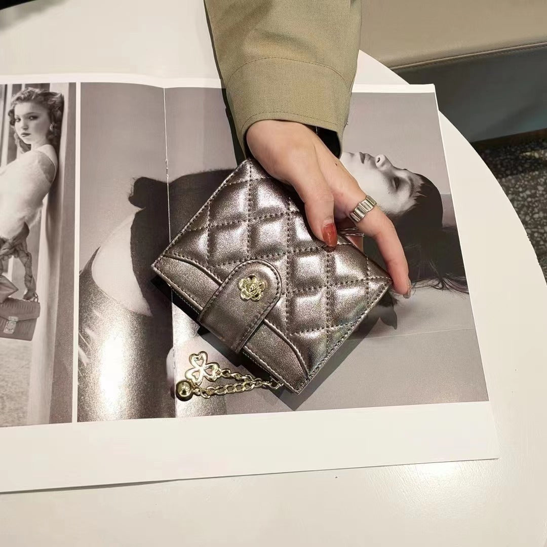 Genuine Leather Wallet in Multiple Colors for United States CHF Transfers - Fashionably Folded Wallets Classy Ladies