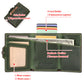 Genuine Leather Wallet Unisex Retro Card Holder for United States CHF - Lose Your Not Mind with This Magic united