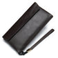 Genuine Leather Wallet with Anti-Magnetic Lining and Theft Protection - for Cash Card Hoarders genuine leather wallet