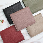 Genuine Leather Wallet with Litchi Pattern in Multiple Colors for Women - Wallet: Chic Coin Purse Superwomen united