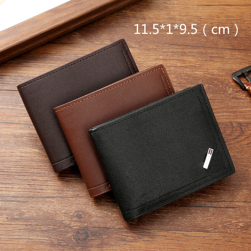 Geometric Pattern Synthetic Leather Wallet with Anti-Theft Lock for Men Women - Teleplus geometric pattern synthetic