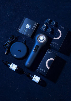 German DJM Suction Blackhead Remover with Export Solution and Hyaluronic Acid - Transform Your Face Magic german djm