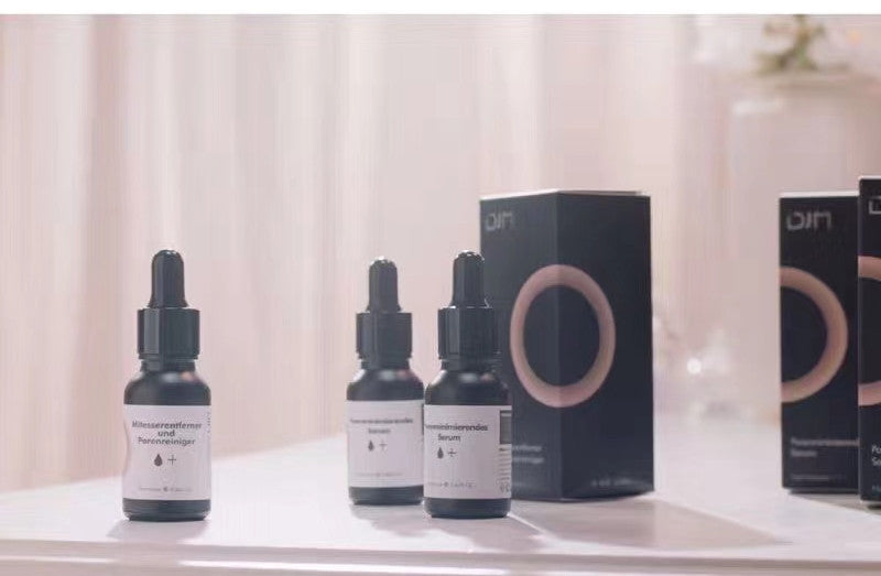 German DJM Suction Blackhead Remover with Export Solution and Hyaluronic Acid - Transform Your Face Magic german djm