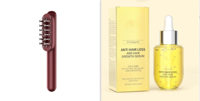 Ginger Hair Essential Oil with Comb 50ml for Nourishing Care - Fab Tresses and Giggles ginger hair essential oil