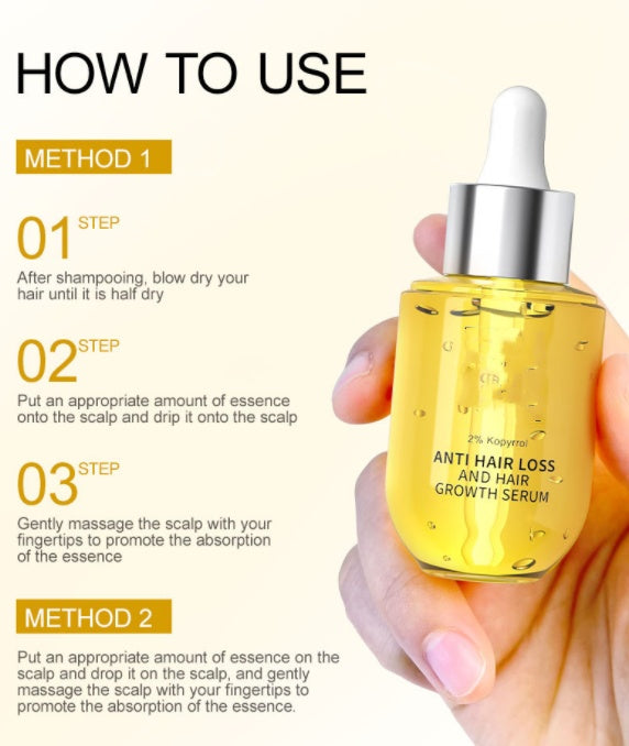 Ginger Hair Essential Oil with Comb 50ml for Nourishing Care - Fab Tresses and Giggles ginger hair essential oil