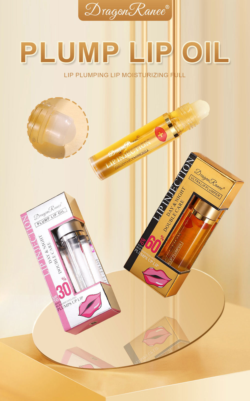 Ginger Pepper Lip Rich Gloss for Moisturizing and Repairing - Teleplus ginger pepper lip care rich gloss