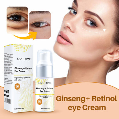 Ginseng Retinol Eye Cream for Skincare and Care 30ml Shelf Life 3 Years - Teleplus ginseng retinol eye cream care