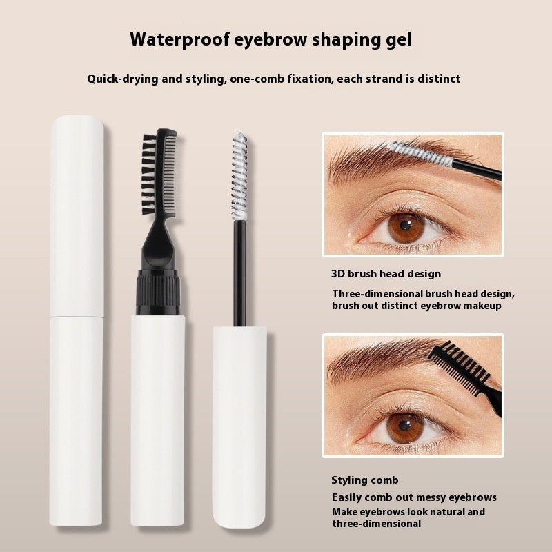Girl Student Eyebrow Set with Gel Eye Brow Pencil and Dye - Teleplus girl student eyebrow set gel