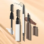 Girl Student Eyebrow Set with Gel Eye Brow Pencil and Dye - Teleplus girl student eyebrow set gel