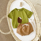 Ice Cream Pattern Baby Clothing Set for United States and CHF Markets - Dreams in Short Sleeve Style united states chf