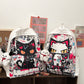 Girls’ Harajuku Style Personalized Graffiti Simple All-match Backpack - Pack Your Style with a Splash of Harajuku Fun