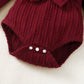 Wine Red Baby Pants for 3-24 Months Ideal United States Shoppers - Tiny Trendsetter Romper Mini Fashionista Fun united