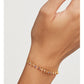 Girls Summer Ins Special-interest Design 925 Silver Bracelet - Girls Summer 925 Silver Bracelet with Zircon Inlay