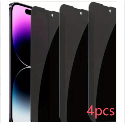 Glass Anti Peeping Tempered Film - Anti Peeping Tempered Film for Max iPhone Models