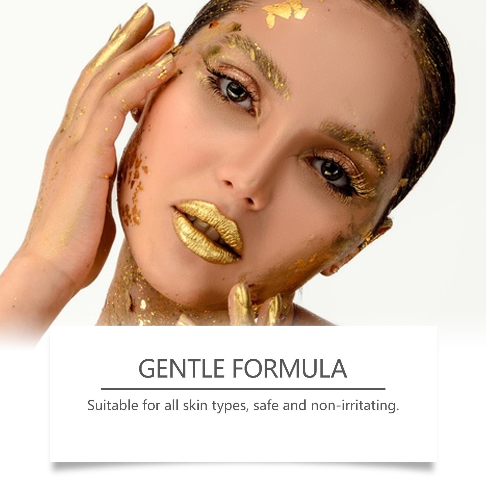 Glitter Body Oil for Massage Treatment Rose Silver Gold 90ml Export Only - glitter body oil massage treatment rose