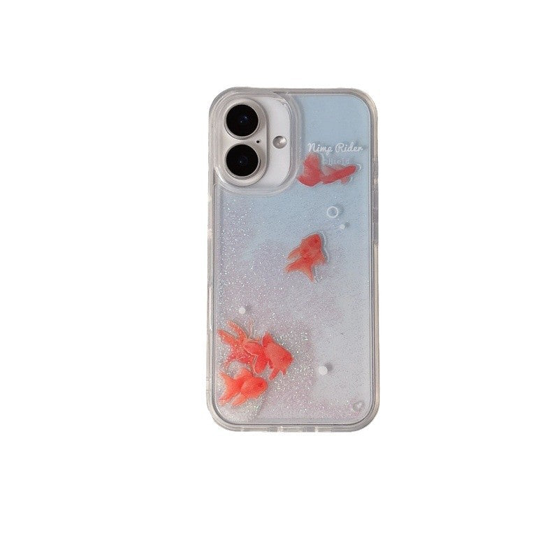 Glitter Liquid Sand Acrylic Phone Case for iPhone 11 12 13 14 15 Pro Max - pro max phone case