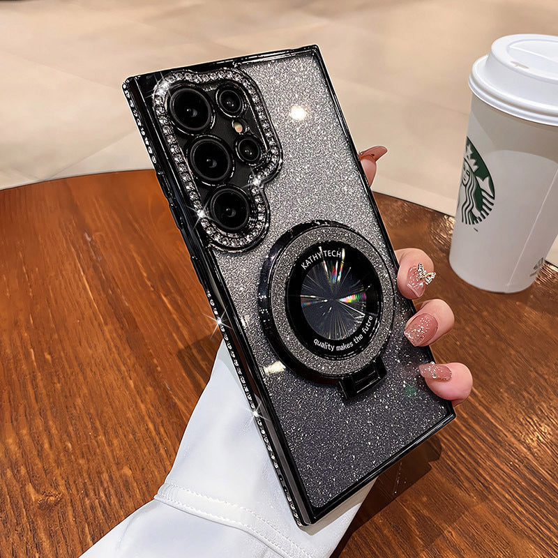 Glitter Magnetic Bracket for Phone Cases in Multiple Colors - Sparkle and Secure with Case glitter magnetic bracket