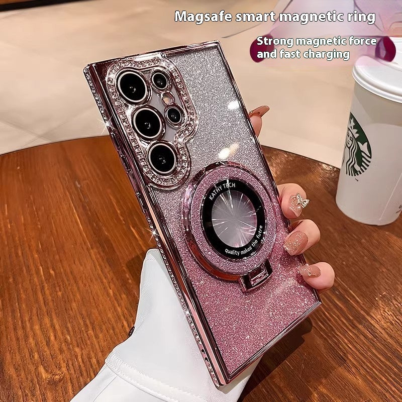 Glitter Magnetic Bracket for Phone Cases in Multiple Colors - Sparkle and Secure with Case glitter magnetic bracket