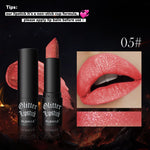 Glittering Diamond Lipstick Easy to Apply Moisturizing Waterproof Long-lasting - Teleplus glittering diamond lipstick