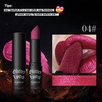 Glittering Diamond Lipstick Easy to Apply Moisturizing Waterproof Long-lasting - Teleplus glittering diamond lipstick