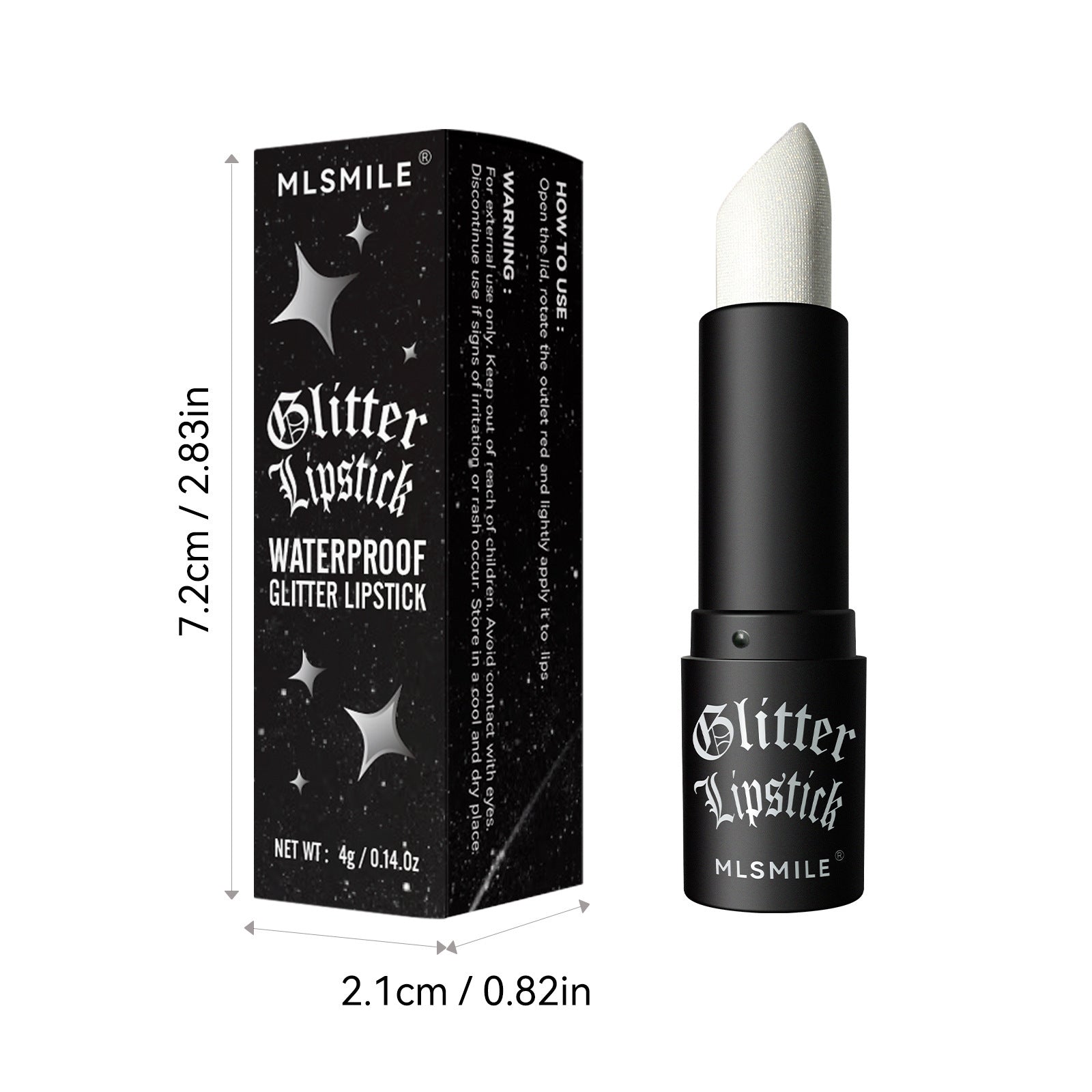 Glittering Diamond Lipstick Easy to Apply Moisturizing Waterproof Long-lasting - Teleplus glittering diamond lipstick