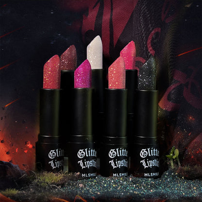 Glittering Diamond Lipstick Easy to Apply Moisturizing Waterproof Long-lasting - Teleplus glittering diamond lipstick