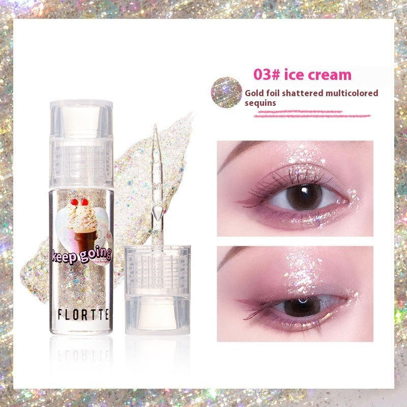 Glittering Matte Crouching Silkworm with Brightening Effect for Universal Skin - Teleplus glittering matte crouching