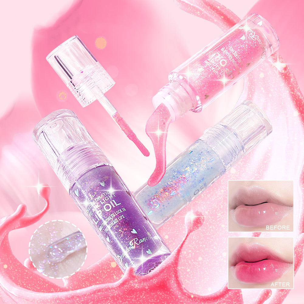 Glittering Pearlescent Moisturizing Ice Transparent Colorants in Pink Blue Red - Teleplus glittering pearlescent