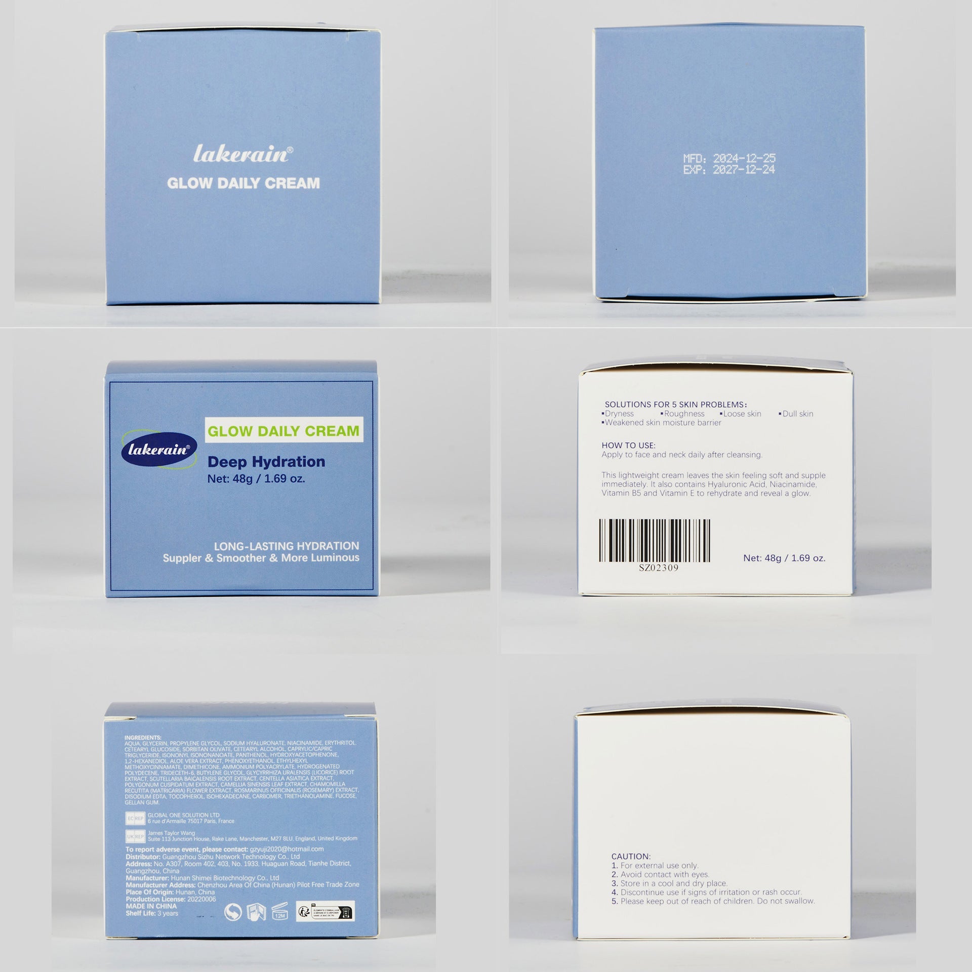 Glossy Daily Cream for Face with Dry Peeling Relief - Teleplus glossy daily cream face dry peeling