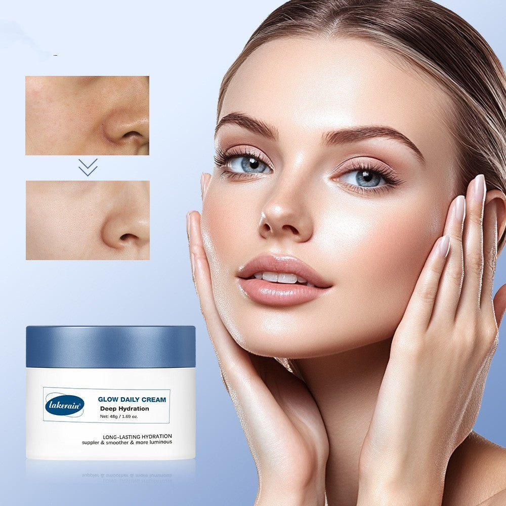 Glossy Daily Cream for Face with Dry Peeling Relief - Teleplus glossy daily cream face dry peeling