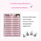 Glue-Free 5D Mink Eyelashes in Various Rows for False the United States - Teleplus united states chf false eyelashes