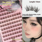 Glue-Free 5D Mink Eyelashes in Various Rows for False the United States - Teleplus united states chf false eyelashes