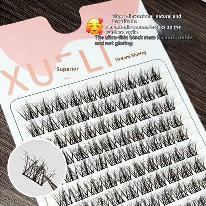Glue-Free 5D Mink Eyelashes in Various Rows for False the United States - Teleplus united states chf false eyelashes