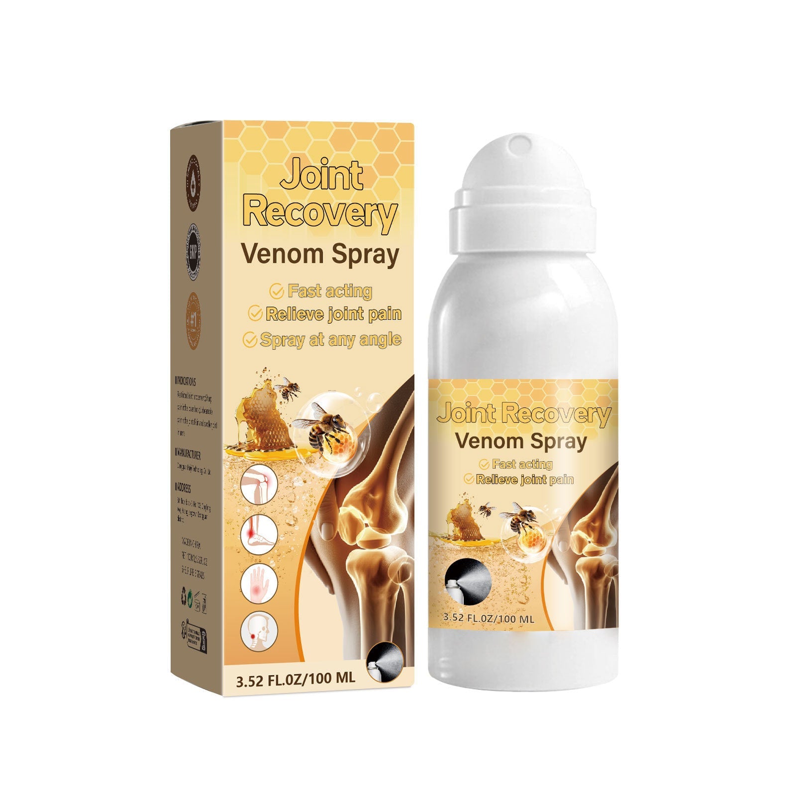 Glycerol Joint Spray for Relieving Neck Shoulder Waist and Leg Pain 100ml - Teleplus relieve neck shoulder waist leg