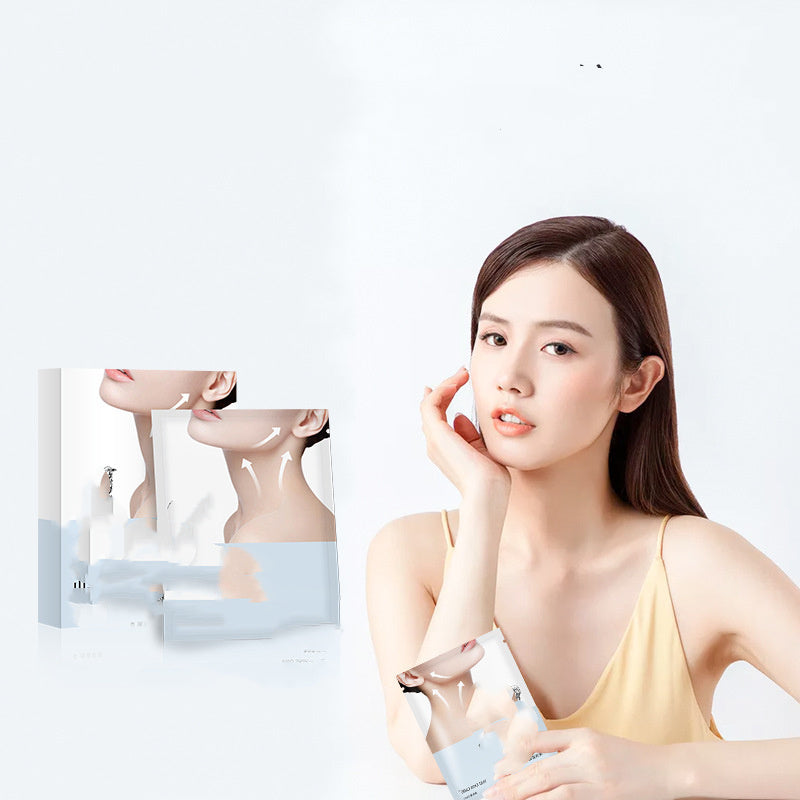 Goat Milk Elastic Neck Mask for Moisturizing and Firming 10 Pieces - Say Moo to Youth with goat milk elastic neck mask