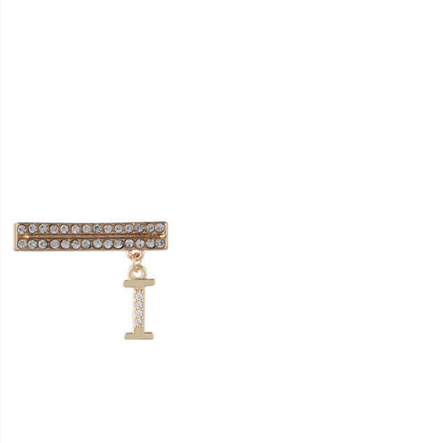 Gold Alphabet Letter Decoration for Silicone Watch Straps 38mm42mm - Teleplus Strap silicone strap letter decoration