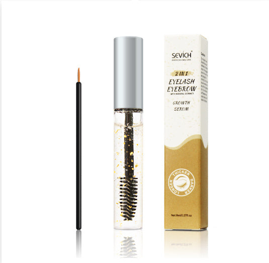 Gold Foil Eyelashes with Moisturizing Essence 8ml Serum - gold foil eyelashes essence moisturizing