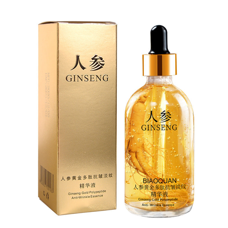 Gold Liquid Ginseng and Cordyceps Moisturizing Skin Care Product for Lifting - Lift Your Spirits with Our lifting skin