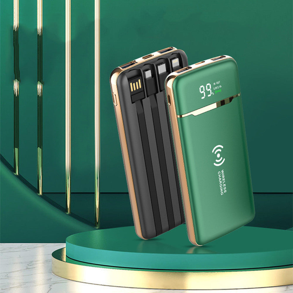 Gold-plated Shared Self-contained Four-wire High-capacity Rechargeable Battery - Gold-Plated High-Capacity Rechargeable