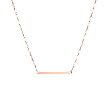 Gold Rose Silver Han Style Necklace for Women in the United States - Geometry Lovers and Trendsetters united states chf