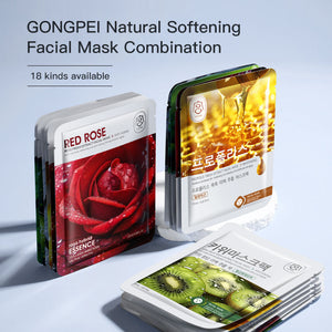 Gongpei Fresh Extract Face Mask Avocado and Orange Whitening Set - fresh extract whitening face mask sheet 25ml