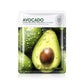 Gongpei Fresh Extract Face Mask Avocado and Orange Whitening Set - fresh extract whitening face mask sheet 25ml