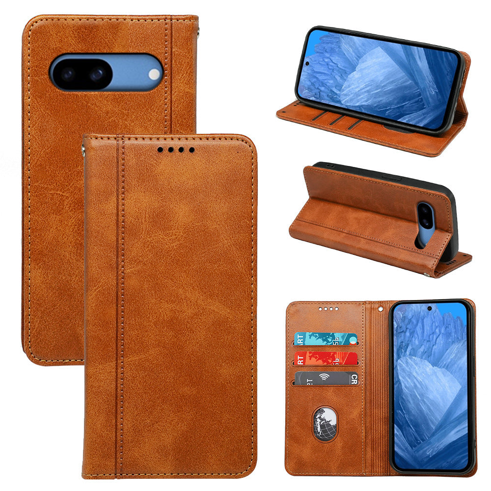 Google Phone Leather Case Flip with Shockproof and Anti-Fall Features - Stay Fabulous a google phone leather case flip