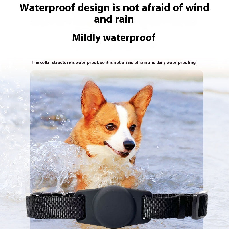GPS Tracker Collar for Dogs and Cats Bluetooth Waterproof Pet Locator - Teleplus