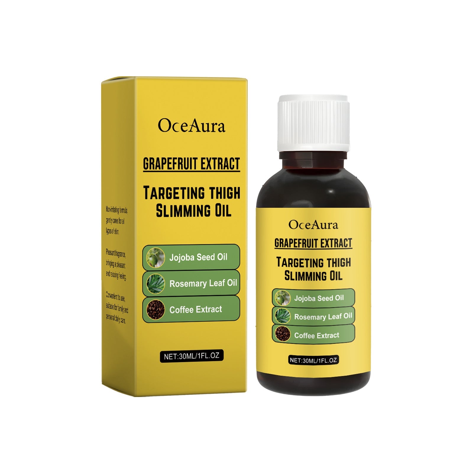 Grapefruit and Jojoba Treatment Oil for Skin Hair Care 30ml - treatment oil