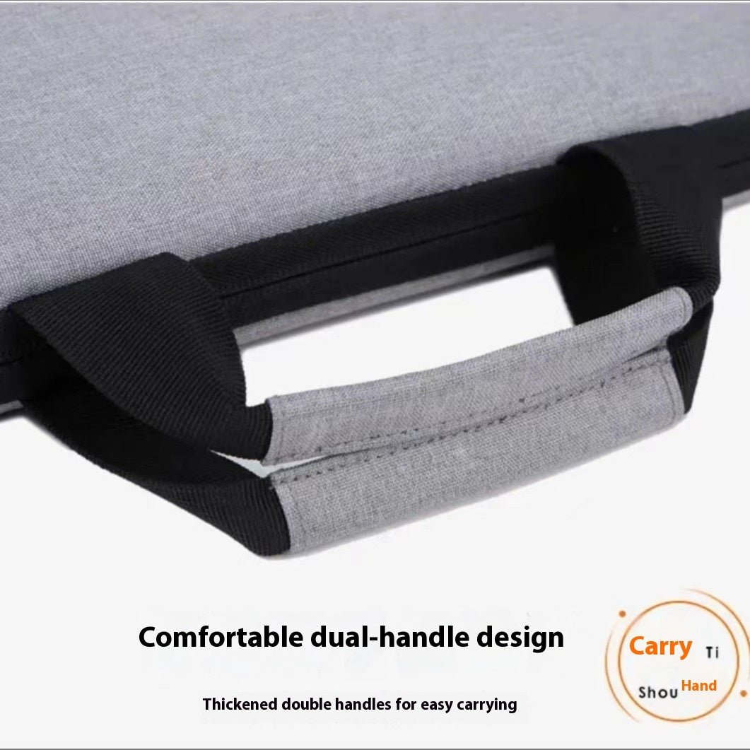 Gray Oxford Laptop Bag with Breathable Polyester Lining and Sewing Thread - Teleplus laptop bag